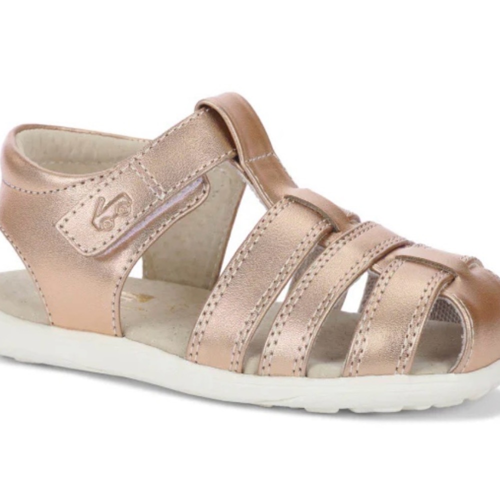 See Kai Run Gloria Kids Gold Sandals size 10 worn once